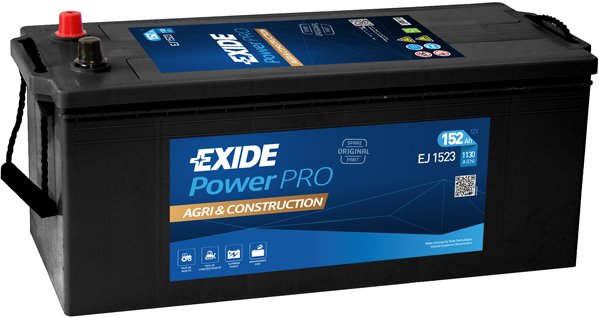 Baterie de pornire EJ1523 EXIDE 12V 152Ah